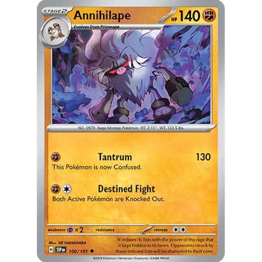 Image for Annihilape (100/191) (SSP) - Pokemon
