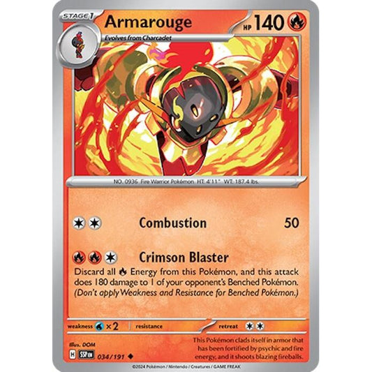 Image for Armarouge (034/191) (SSP) - Pokemon