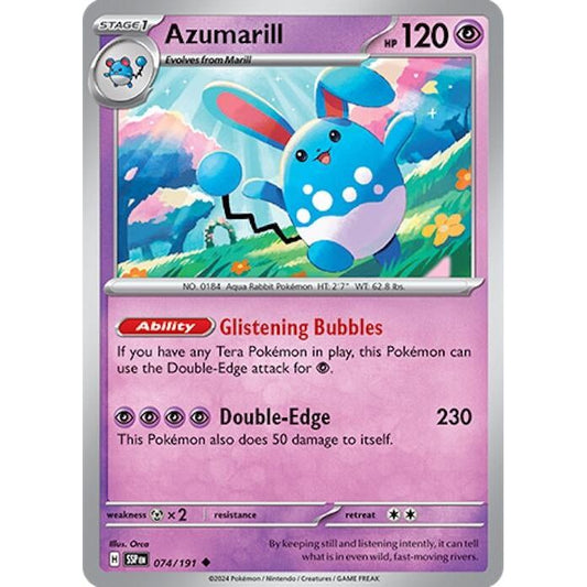 Image for Azumarill (074/191) (SSP) - Pokemon