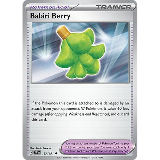 Image for Babiri Berry (163/191) (SSP) - Pokemon