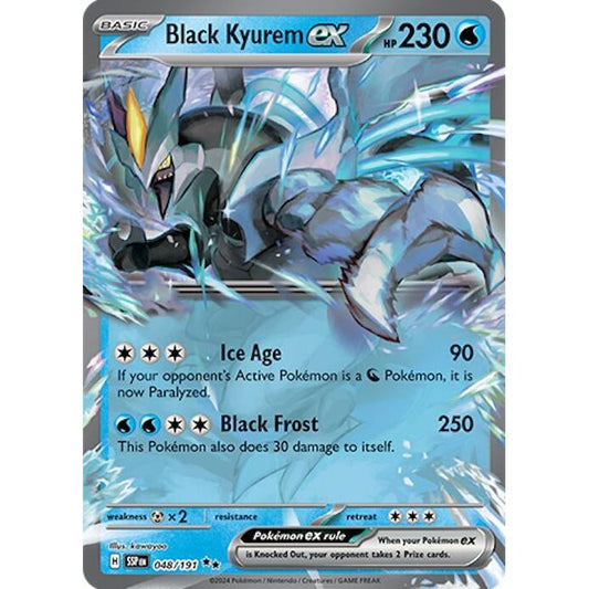 Image for Black Kyurem ex (048/191) (SSP) - Pokemon