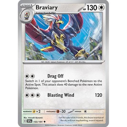 Image for Braviary (153/191) (SSP) - Pokemon