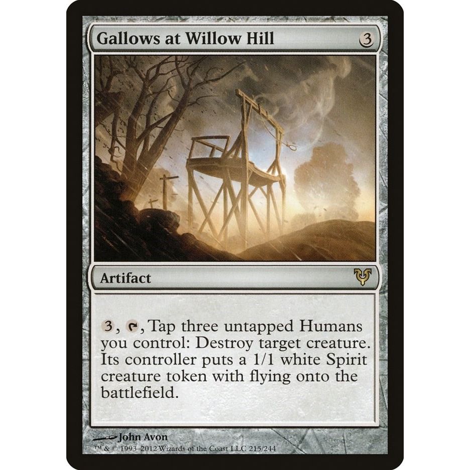 Image for Gallows at Willow Hill (215) (AVR) - Magic: The Gathering