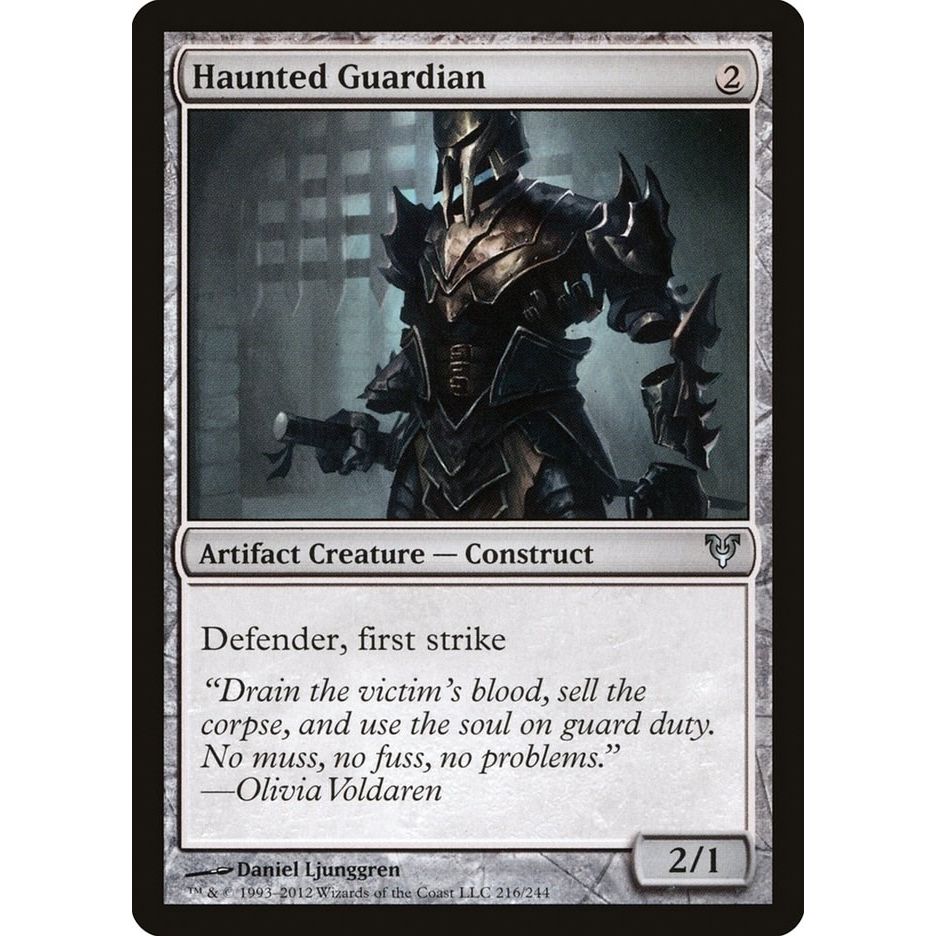 Image for Haunted Guardian (216) (AVR) - Magic: The Gathering