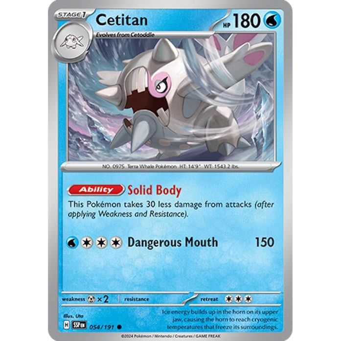 Image for Cetitan (054/191) (SSP) - Pokemon
