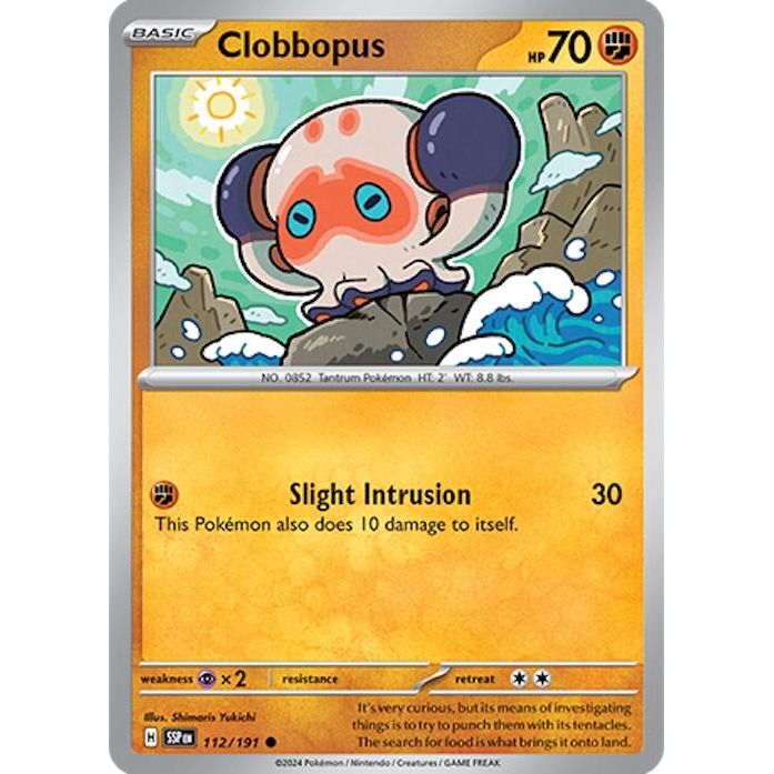 Image for Clobbopus (112/191) (SSP) - Pokemon