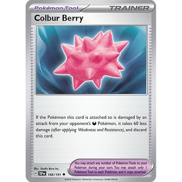 Image for Colbur Berry (168/191) (SSP) - Pokemon