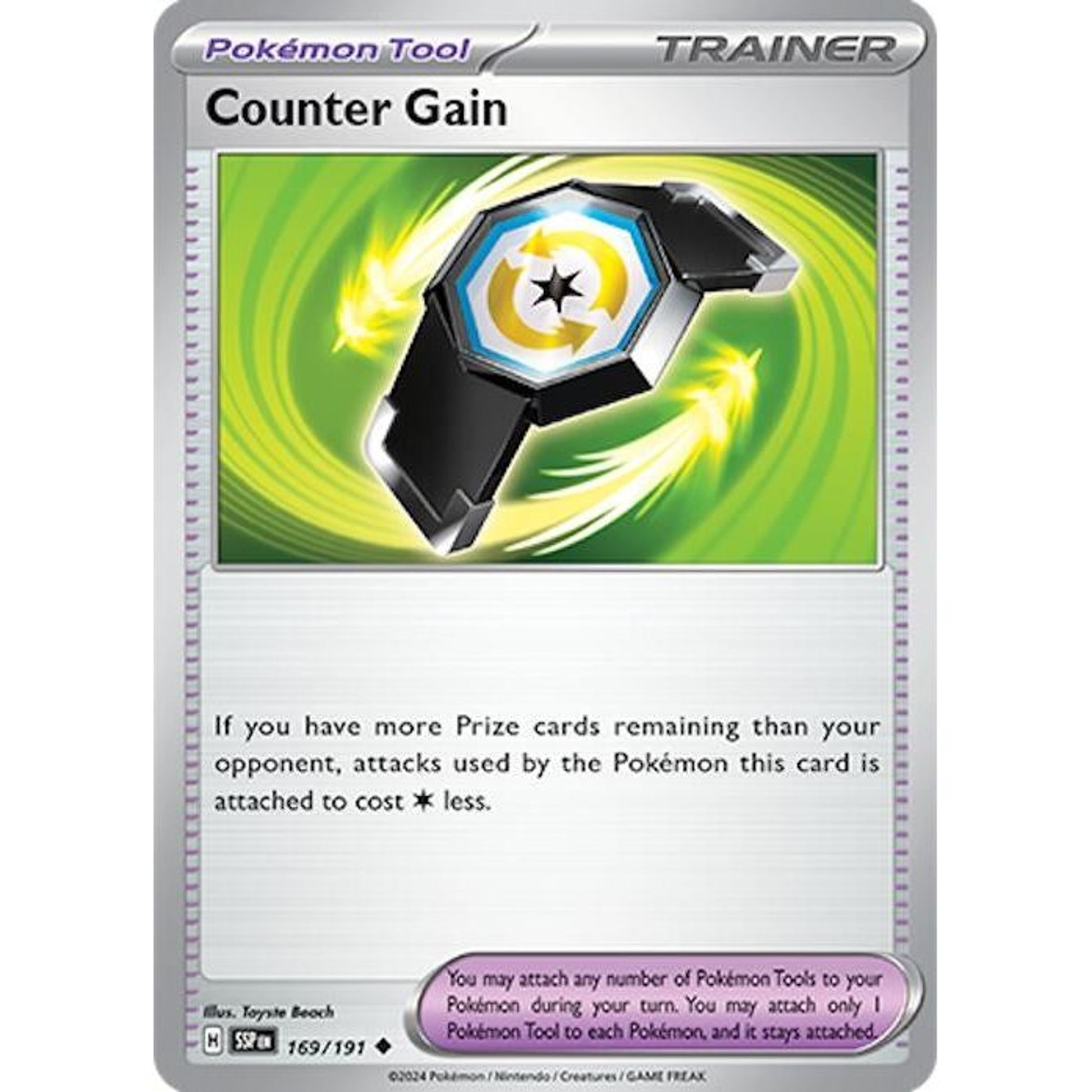 Image for Counter Gain (169/191) (SSP) - Pokemon
