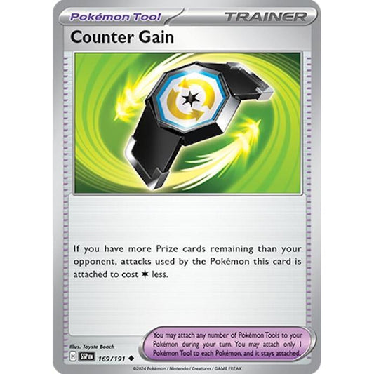 Image for Counter Gain (169/191) (SSP) - Pokemon