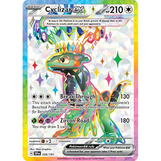 Image for Cyclizar ex (228/191) (SSP) - Pokemon