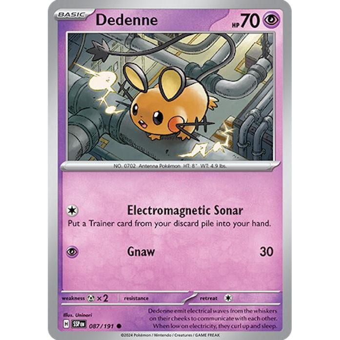 Image for Dedenne (087/191) (SSP) - Pokemon