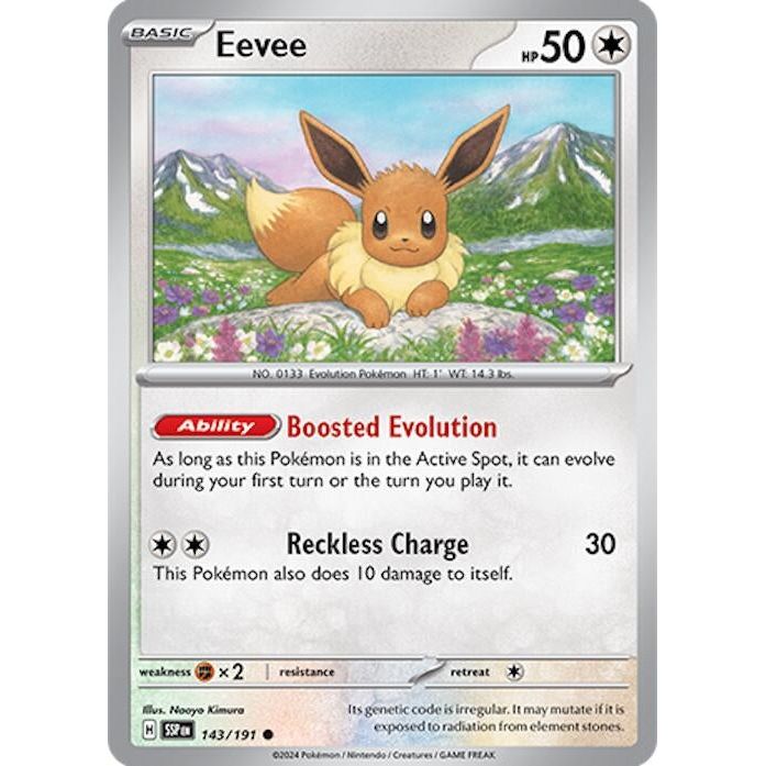 Image for Eevee (143/191) (SSP) - Pokemon