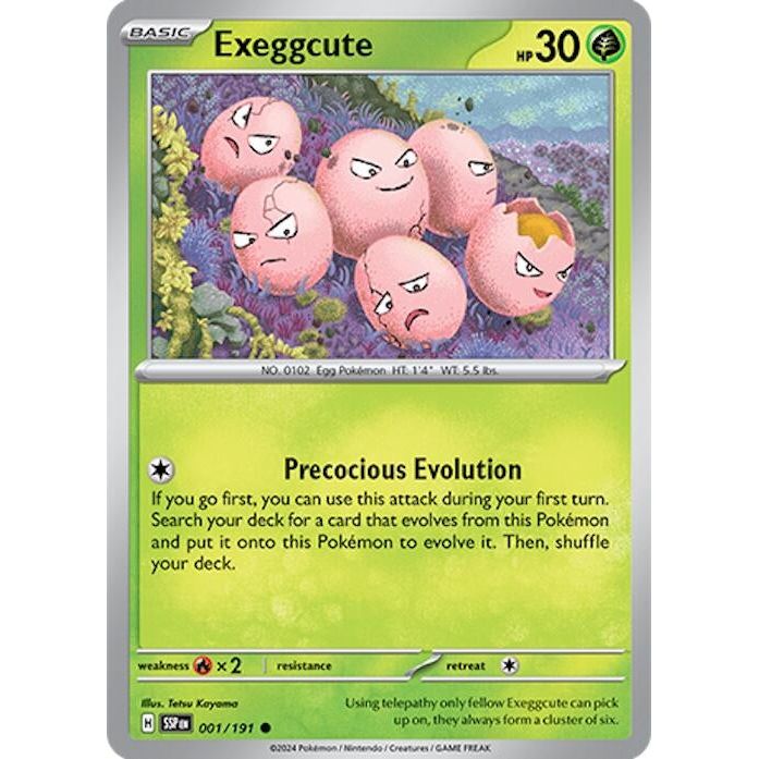 Image for Exeggcute (001/191) (SSP) - Pokemon