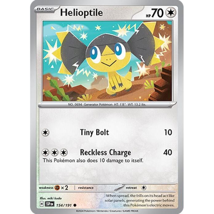 Image for Helioptile (154/191) (SSP) - Pokemon