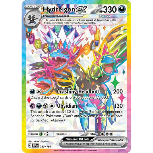 Image for Hydreigon ex (223/191) (SSP) - Pokemon