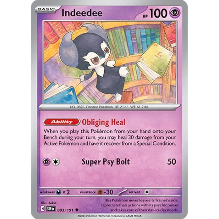 Image for Indeedee (093/191) (SSP) - Pokemon