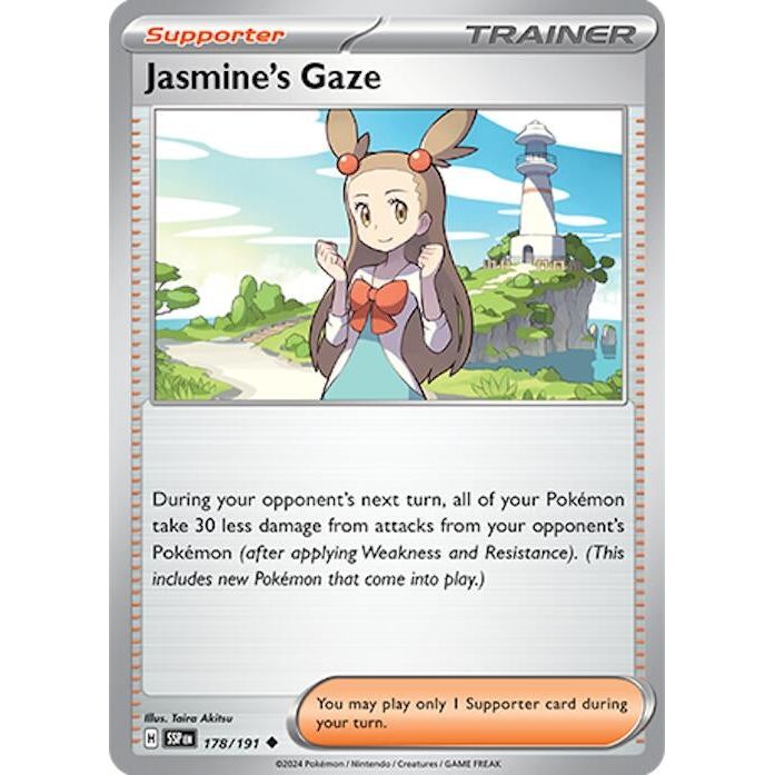 Image for Jasmine's Gaze (178/191) (SSP) - Pokemon