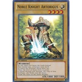 Image for Noble Knight Artorigus (GAOV-EN000) (GAOV) - YuGiOh