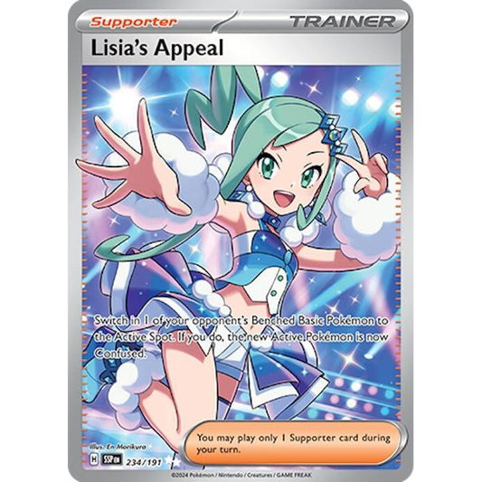 Image for Lisia's Appeal (234/191) (SSP) - Pokemon