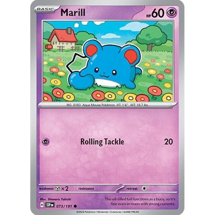 Image for Marill (073/191) (SSP) - Pokemon
