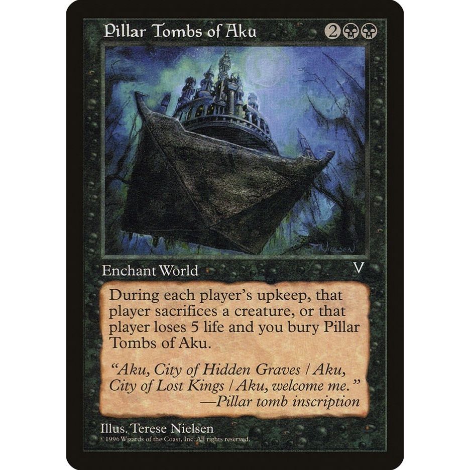 Image for Pillar Tombs of Aku (VIS) - Magic: The Gathering