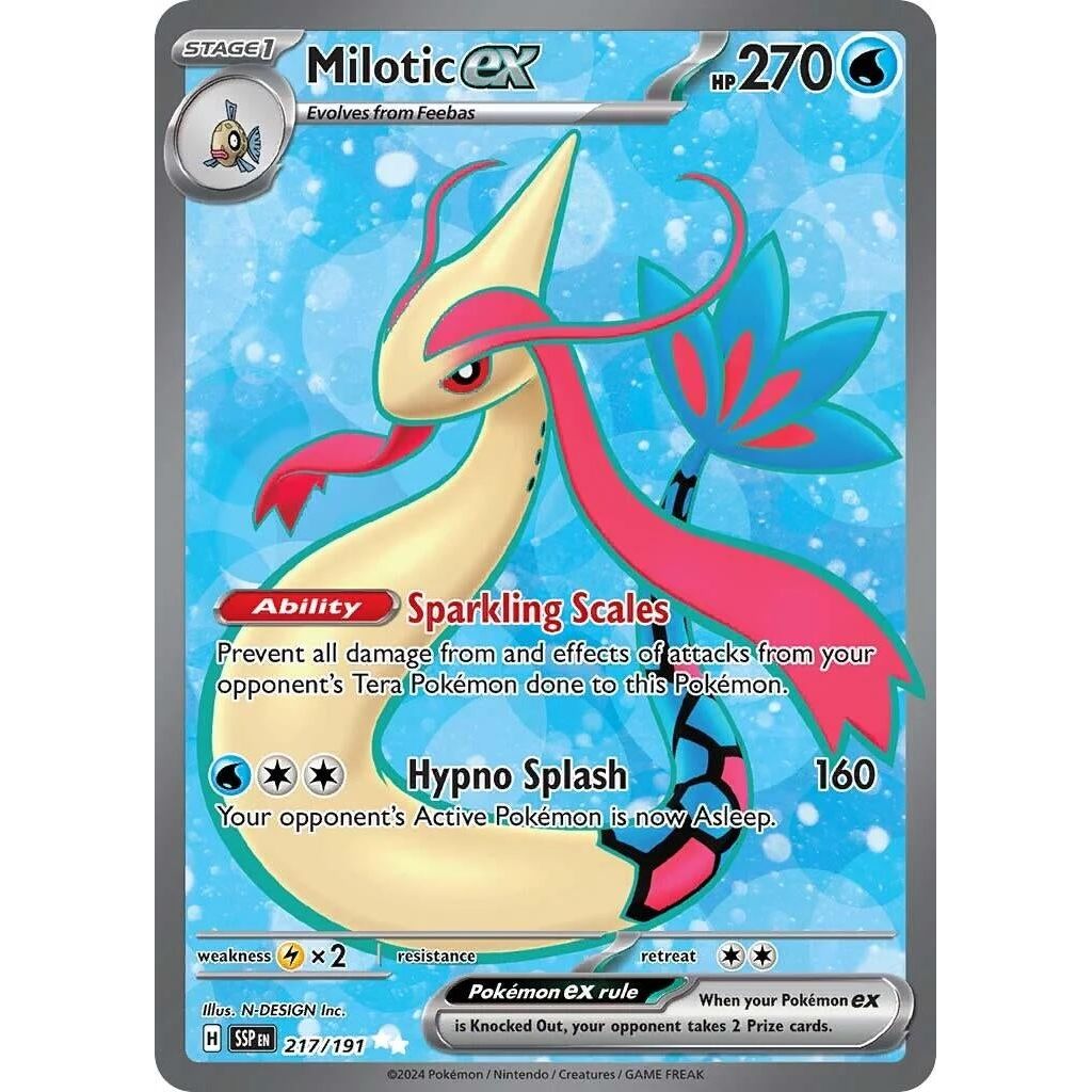 Image for Milotic ex (217/191) (SSP) - Pokemon
