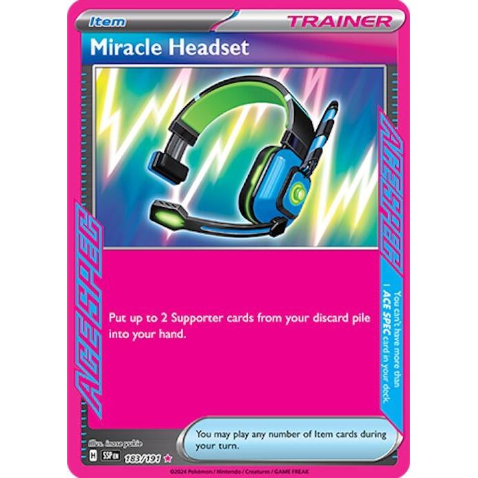 Image for Miracle Headset (183/191) (SSP) - Pokemon