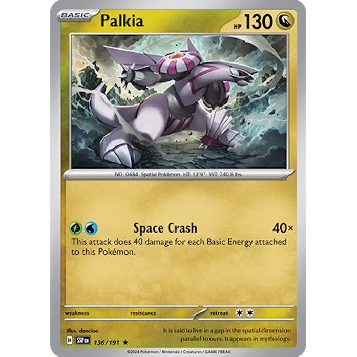 Image for Palkia (136/191) (SSP) - Pokemon