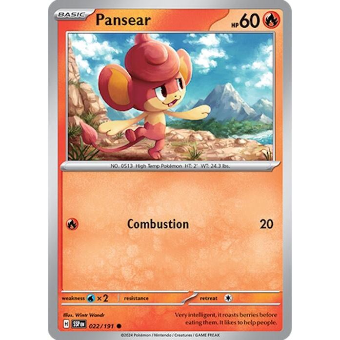 Image for Pansear (022/191) (SSP) - Pokemon