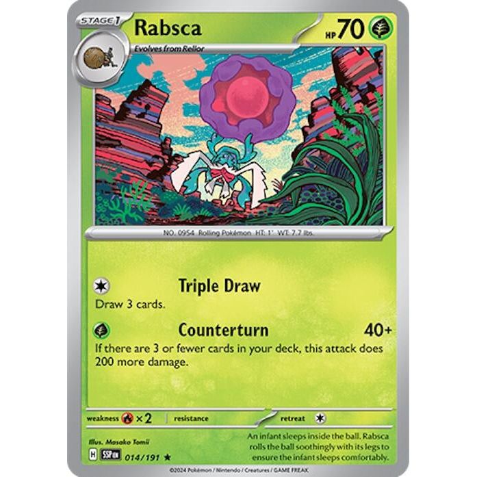 Image for Rabsca (014/191) (SSP) - Pokemon