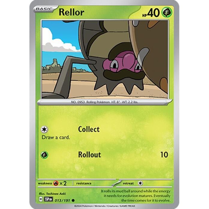 Image for Rellor (013/191) (SSP) - Pokemon
