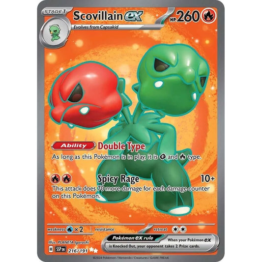 Image for Scovillain ex (216/191) (SSP) - Pokemon
