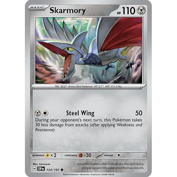 Image for Skarmory (124/191) (SSP) - Pokemon