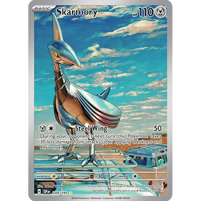 Image for Skarmory (209/191) (SSP) - Pokemon