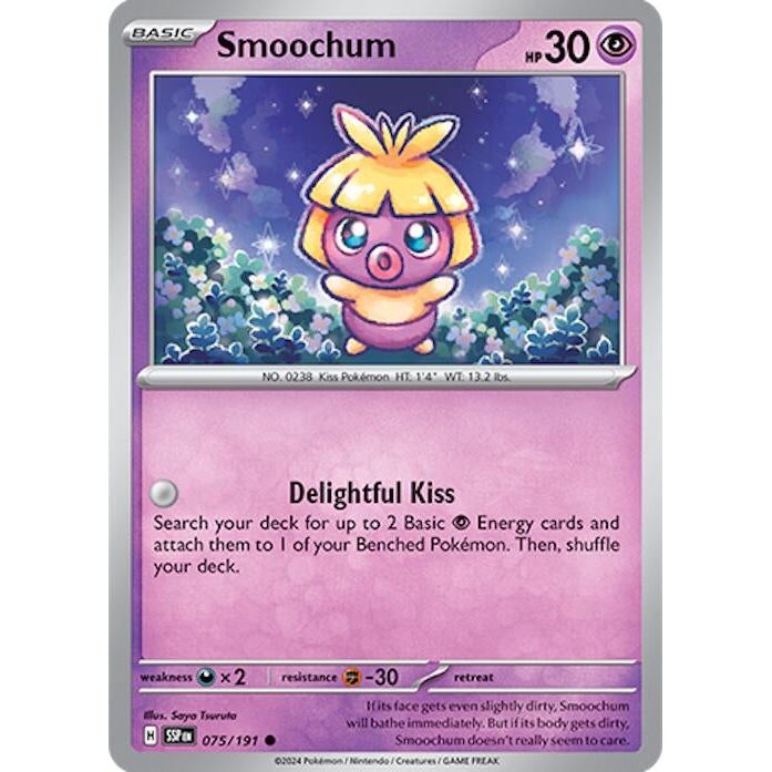 Image for Smoochum (075/191) (SSP) - Pokemon