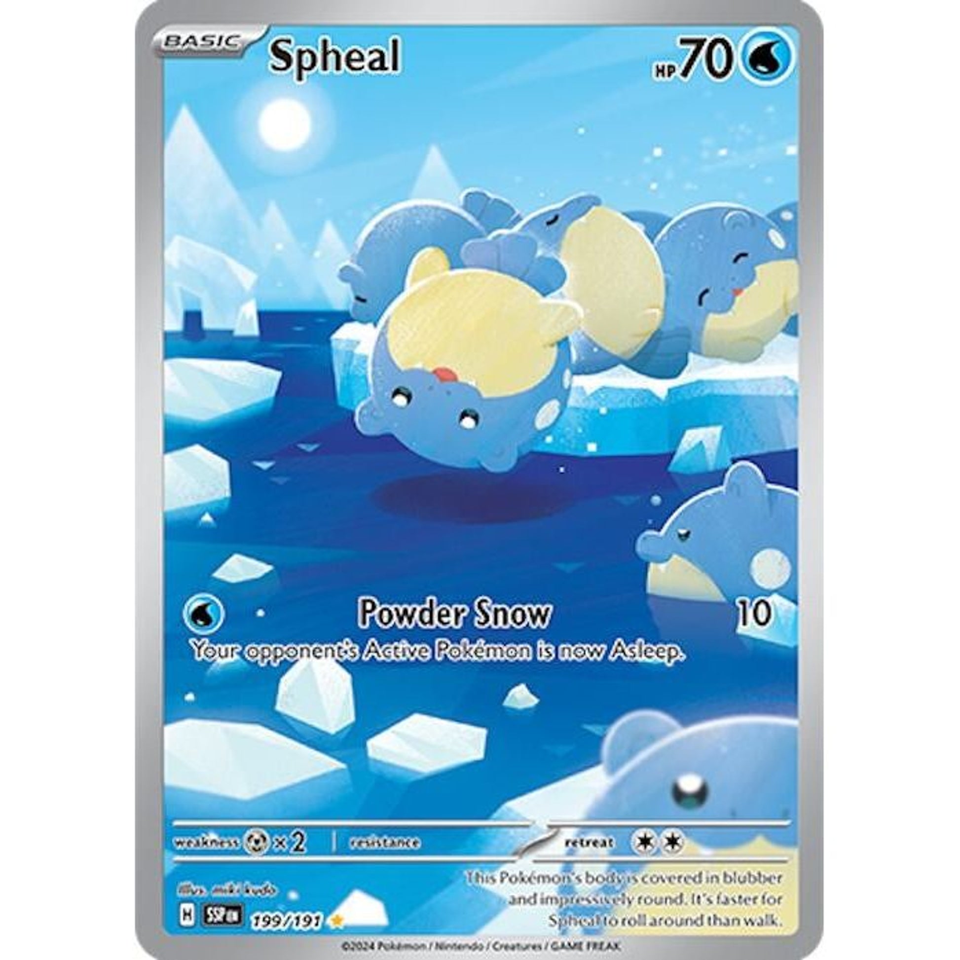 Image for Spheal (199/191) (SSP) - Pokemon