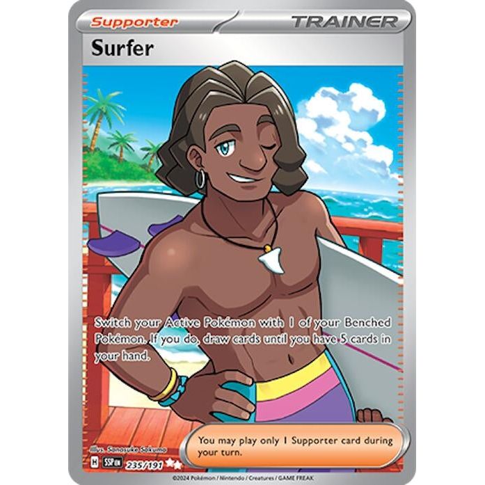 Image for Surfer (235/191) (SSP) - Pokemon