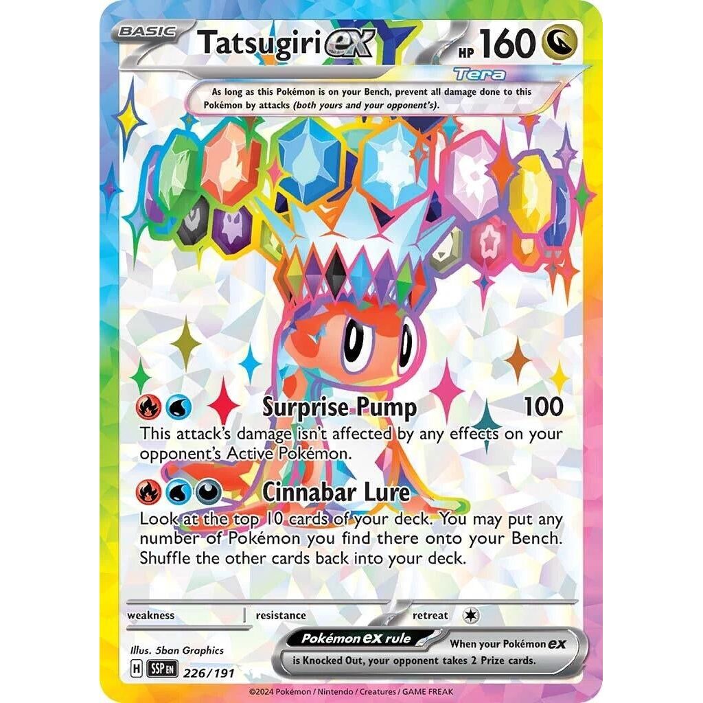 Image for Tatsugiri ex (226/191) (SSP) - Pokemon