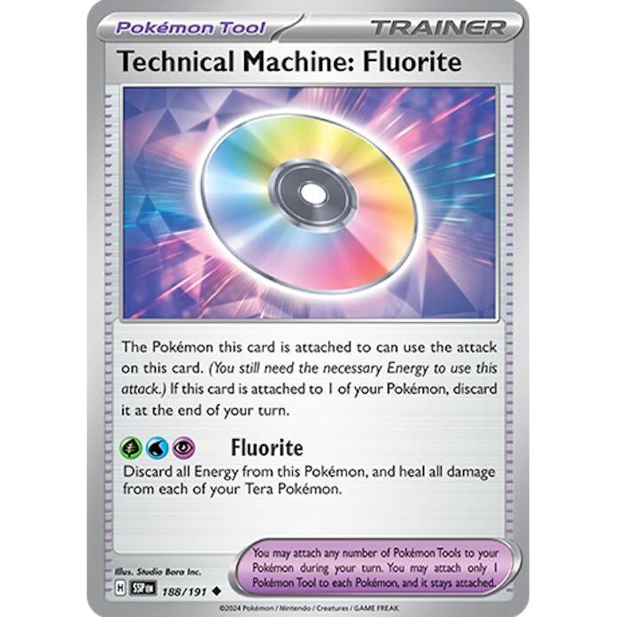 Image for Technical Machine: Fluorite (188/191) (SSP) - Pokemon