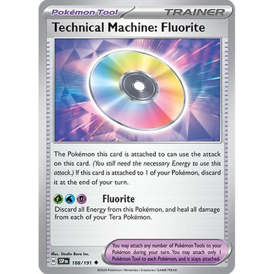 Image for Technical Machine: Fluorite (188/191) (SSP) - Pokemon