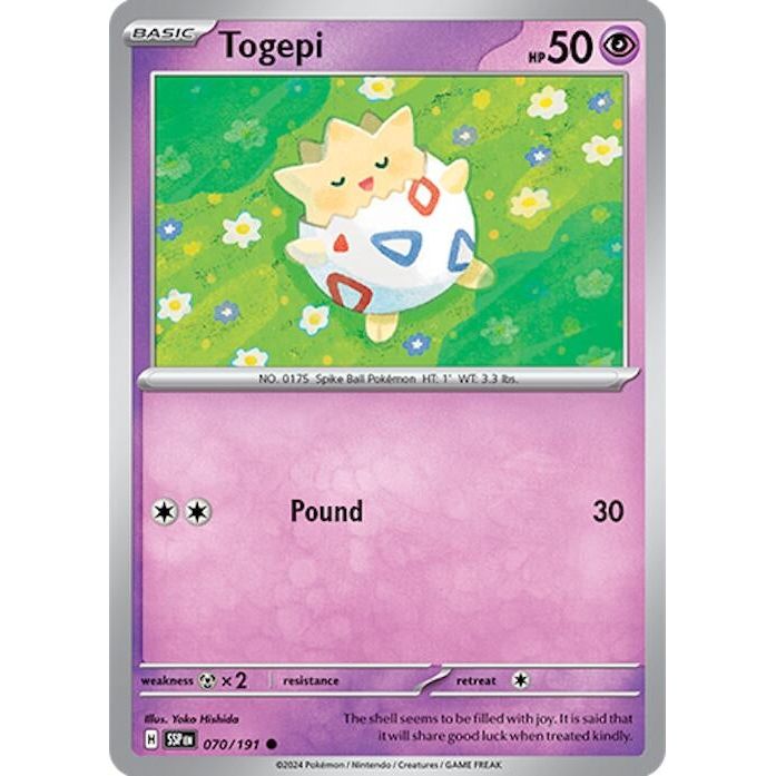 Image for Togepi (070/191) (SSP) - Pokemon