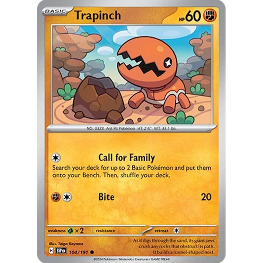 Image for Trapinch (104/191) (SSP) - Pokemon