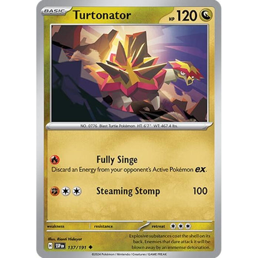 Image for Turtonator (137/191) (SSP) - Pokemon