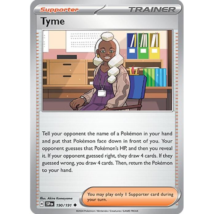 Image for Tyme (190/191) (SSP) - Pokemon