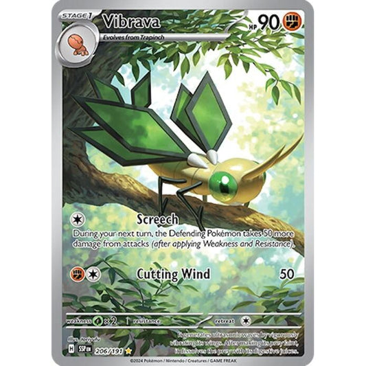 Image for Vibrava (206/191) (SSP) - Pokemon