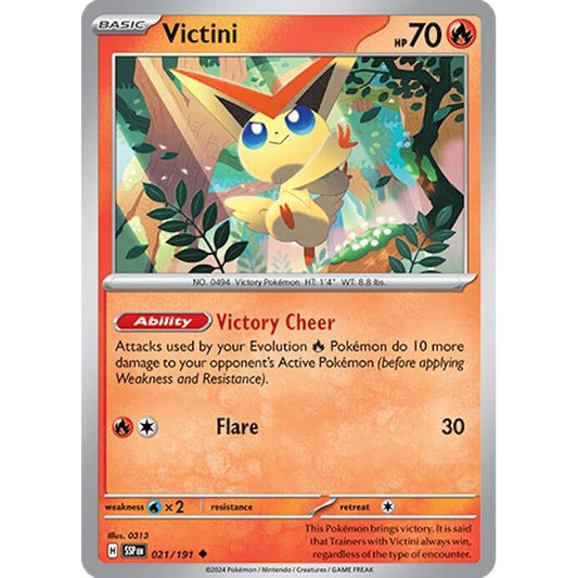 Image for Victini (021/191) (SSP) - Pokemon