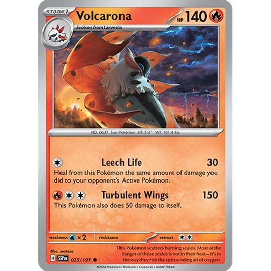 Image for Volcarona (025/191) (SSP) - Pokemon