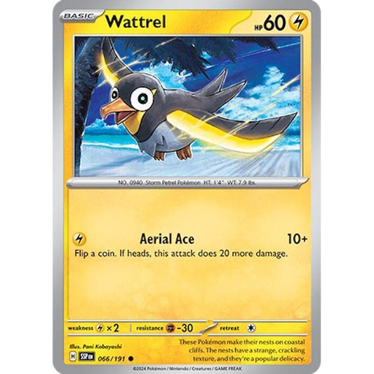 Image for Wattrel (066/191) (SSP) - Pokemon