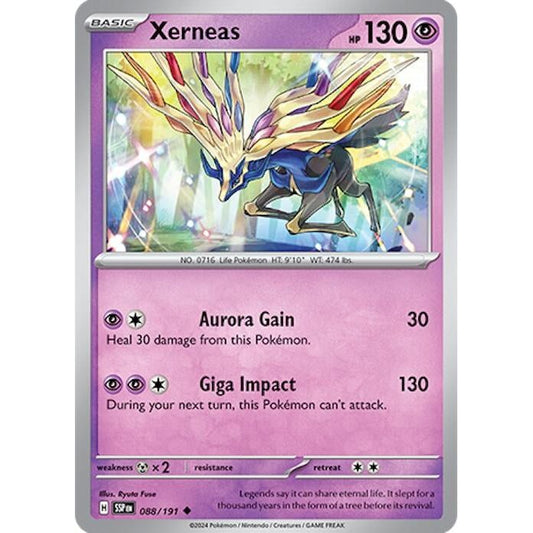 Image for Xerneas (088/191) (SSP) - Pokemon