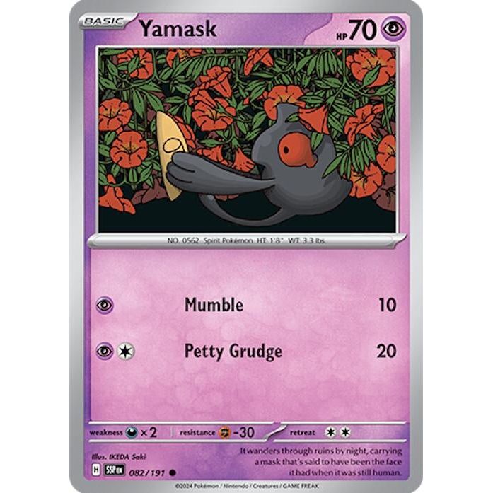 Image for Yamask (082/191) (SSP) - Pokemon